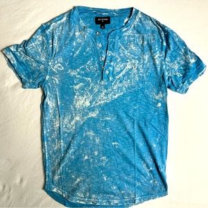 Men’s True Religion Henley Short-Sleeve T-Shirt Size S